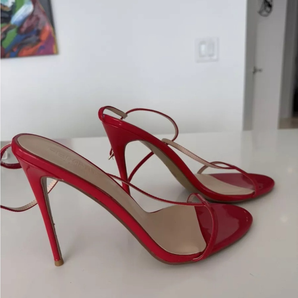 Femme LA - Medellin Sandal Red Size 12 , EU 42